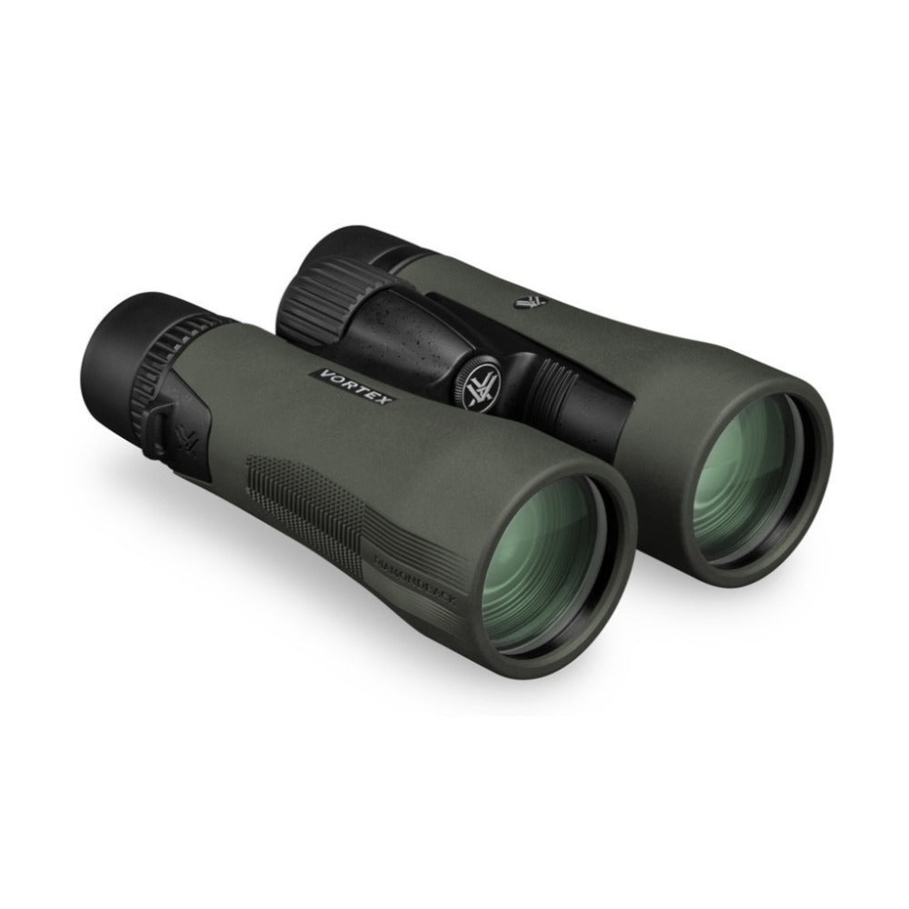 Vortex 10x50 Diamondback Roof Prism Binoculars with Glasspak Harness Case and Accessory Bundle