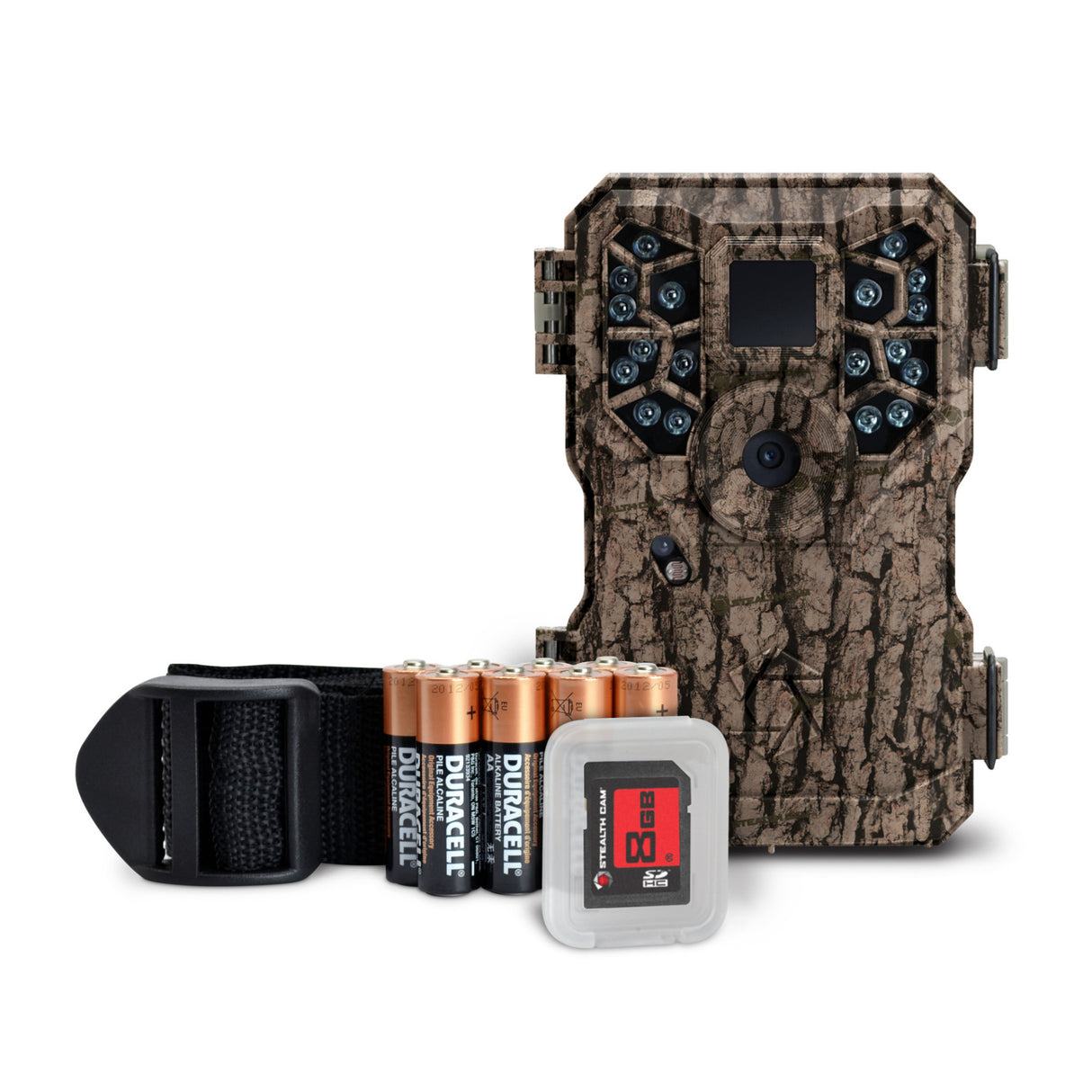 Stealth Cam PX18CMO 8MP Trail Game Camera (4-Pack) with 8GB SD Cards and Batteries