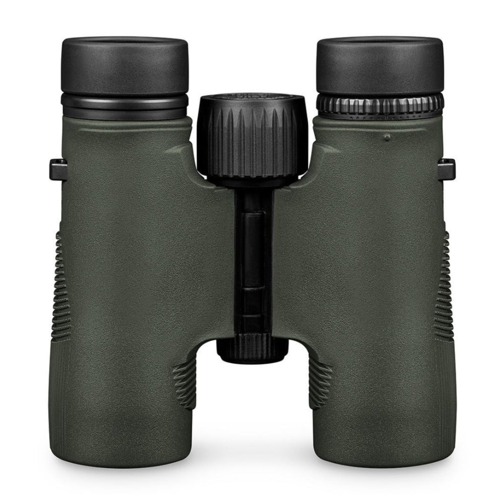 Vortex 10x28 Diamondback HD Roof Prism Binoculars with Cap and Floating Strap Bundle