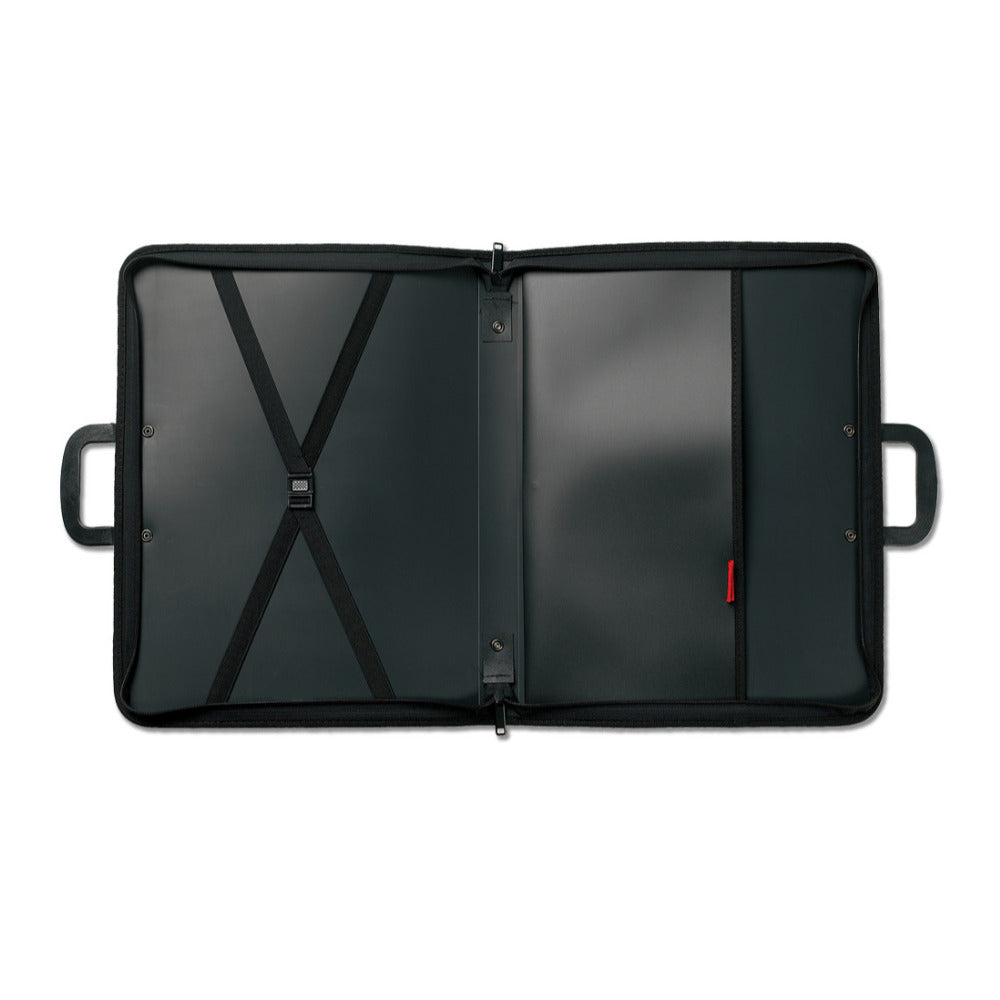 Prat Paris Start 1 Portfolio Case (3 x 20 x 26 Inches, Black)
