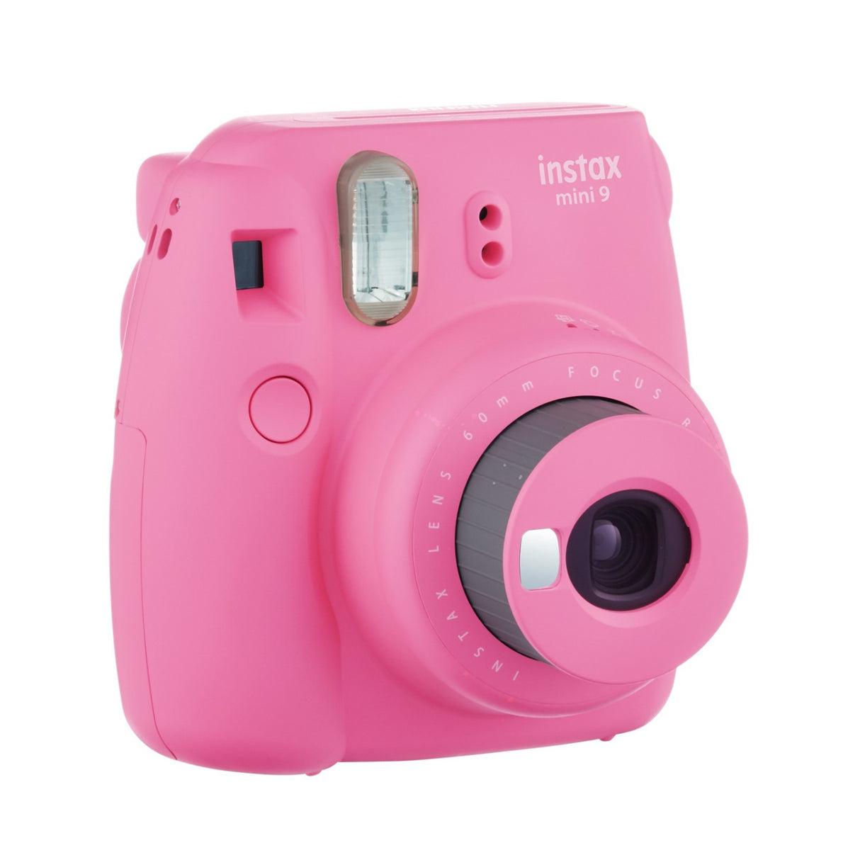 Fujifilm instax Mini 9 Instant Camera (Flamingo Pink) and 20-Exposure Film Pack
