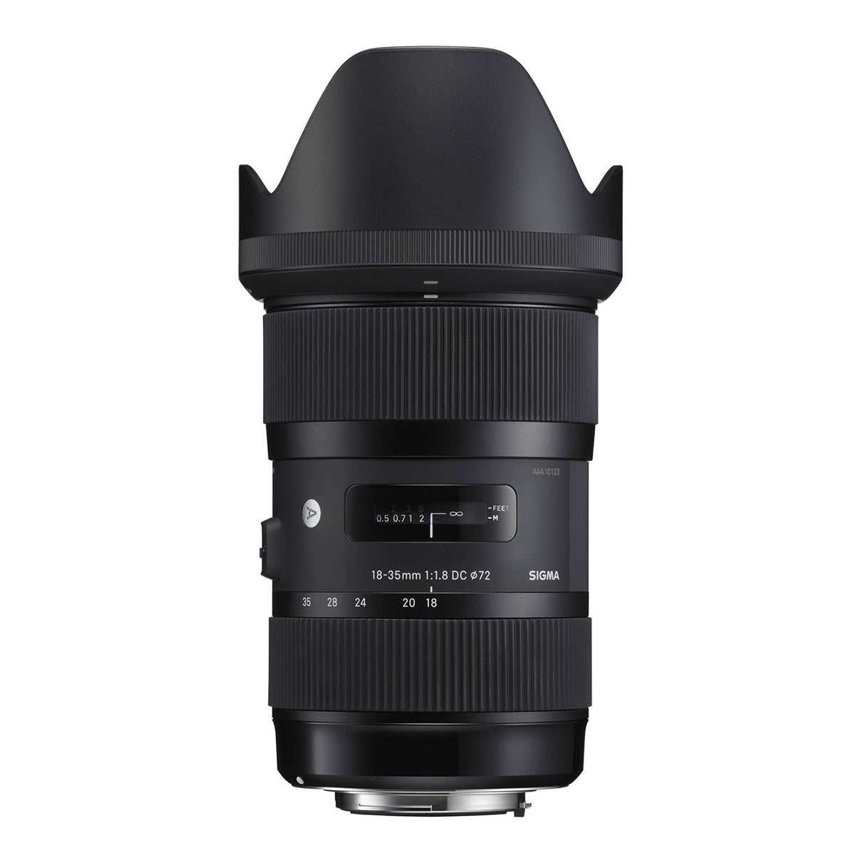 Sigma 18-35mm f/1.8 DC HSM Art Lens for Nikon F w/ 64GB Card and USB Dock Bundle