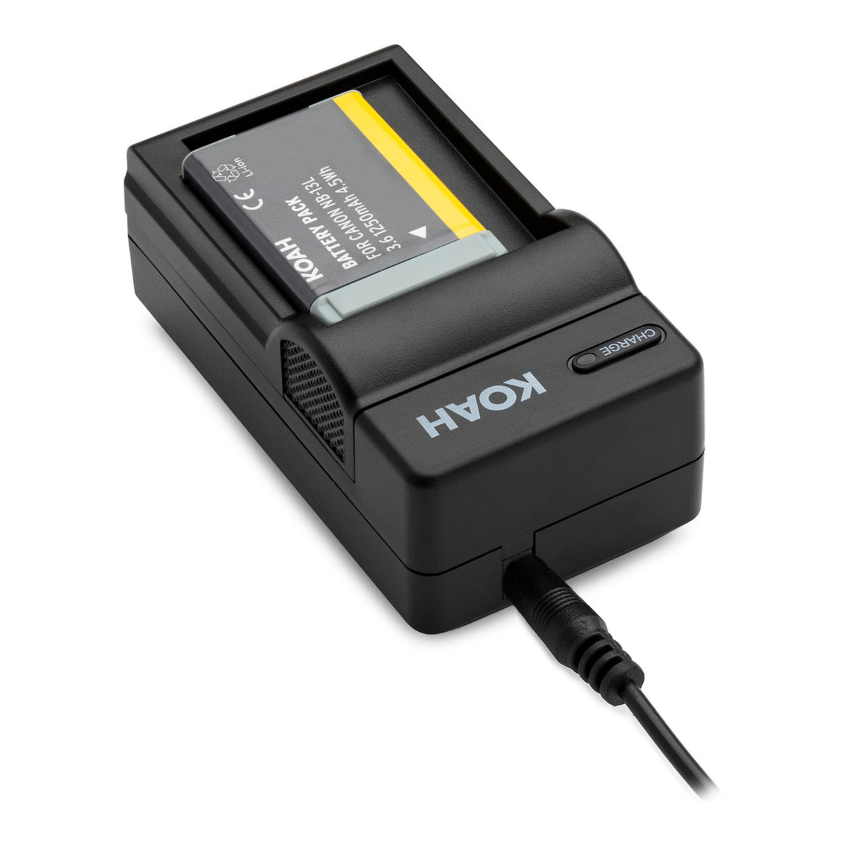 Koah 1250 mAh Rechargeable Lithium-Ion Battery Kit for Canon NB-13L with Charger