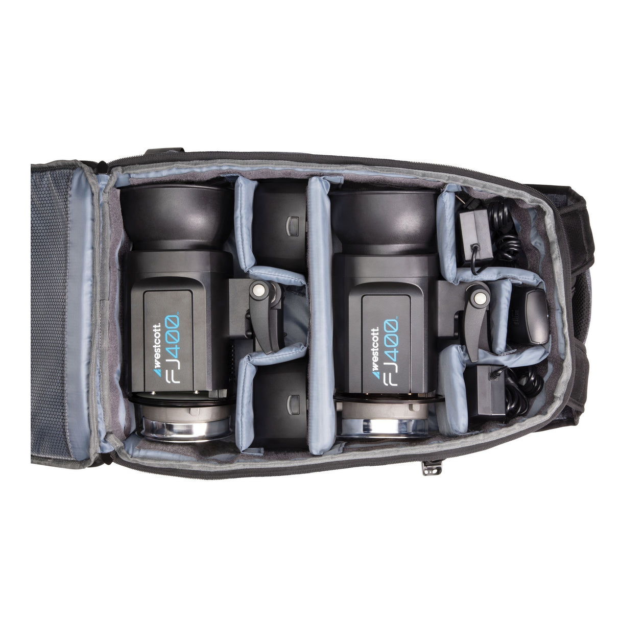 Westcott FJ400 Strobe 2-Light Backpack Kit with FJ-X2m Wireless Flash Trigger