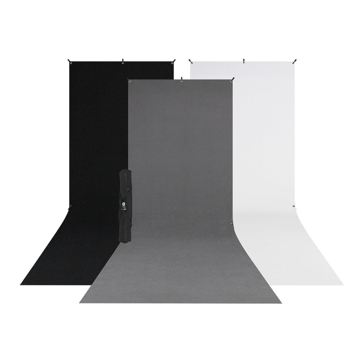 Westcott X-Drop 3-Pack Sweep Backdrop Kit (5 x 12 feet)
