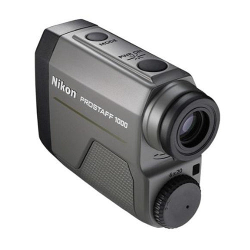 Nikon 6x20 PROSTAFF 1000 Laser Rangefinder with Nikon Retractable Rangefinder Tether and Battery