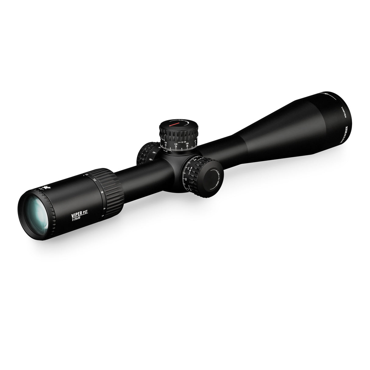 Vortex Viper PST Gen II 5-25x50 FFP Riflescope (EBR-7C MRAD Reticle) Deluxe Hunting Outfit