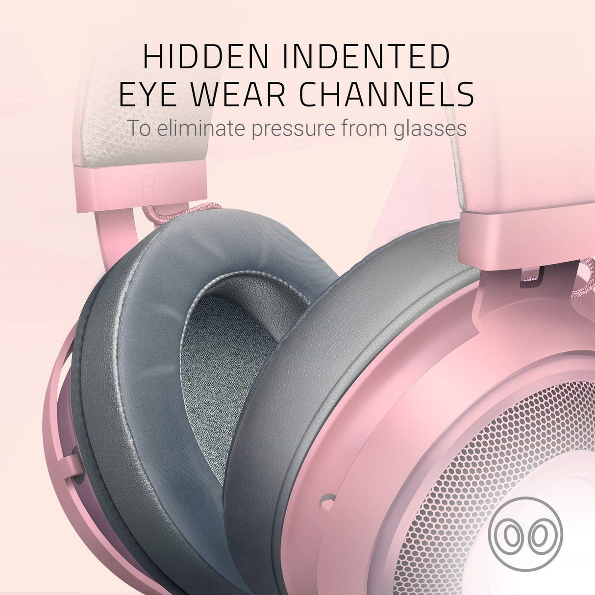 Razer Kraken Quartz Edition Wired Stereo Gaming Headset (Quartz Pink)