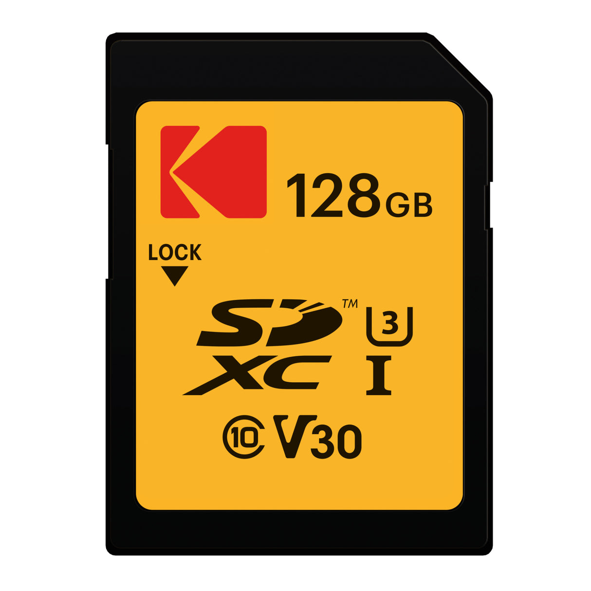 Kodak SDXC 128GB UHS-I U3 V30 Ultra Memory Card Bundle with Card Reader