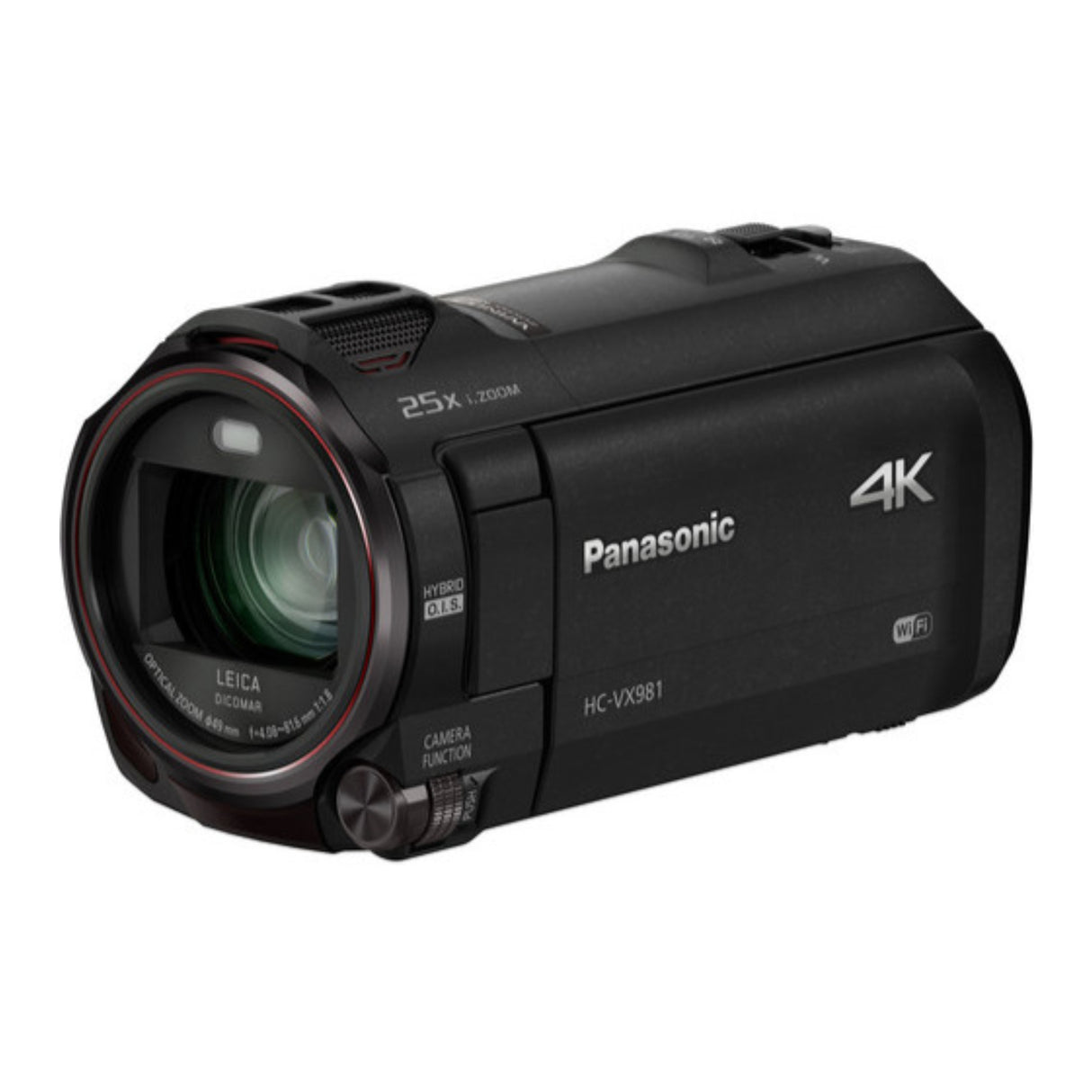 Panasonic HC-VX981K 4K Ultra HD Camcorder with 64GB SDXC Card and Accessory bundle