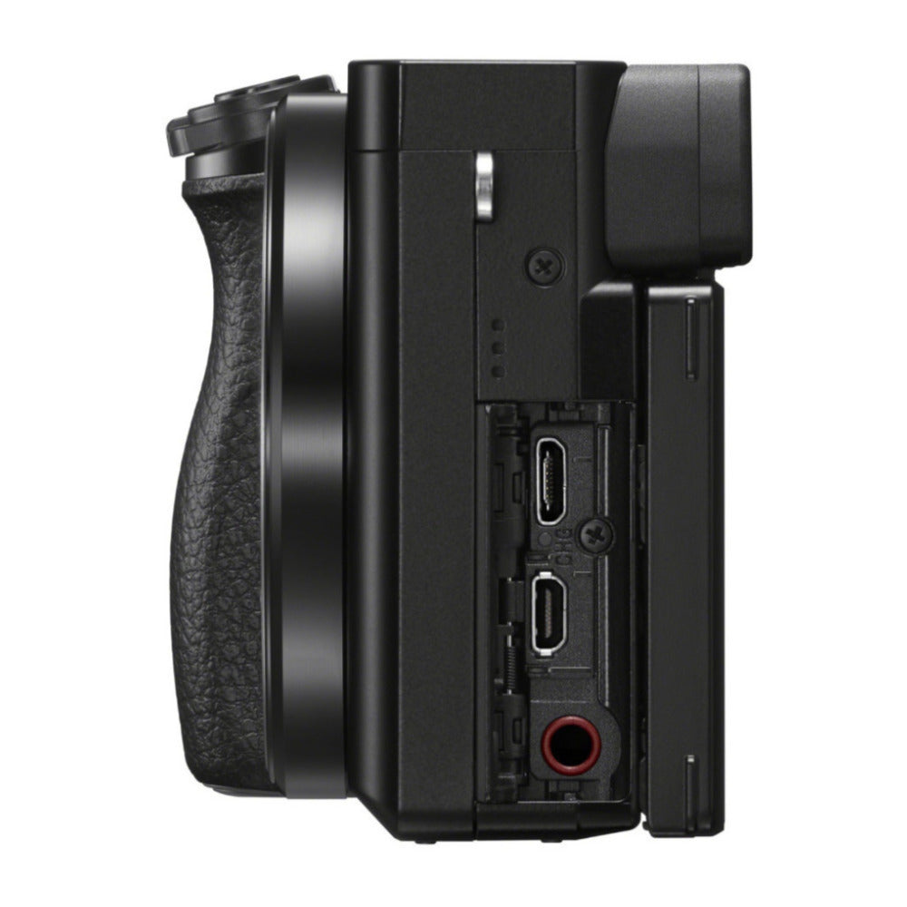 Sony Alpha a6100 APS-C Mirrorless Camera with 16-50mm and 55-210mm Lens Bundle