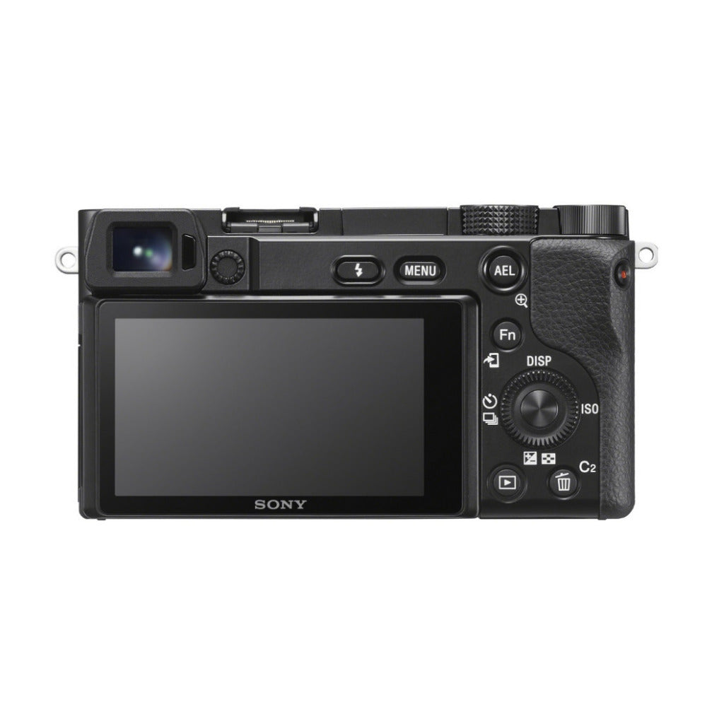 Sony Alpha a6100 APS-C Mirrorless Camera with 16-50mm and 55-210mm Lens Bundle