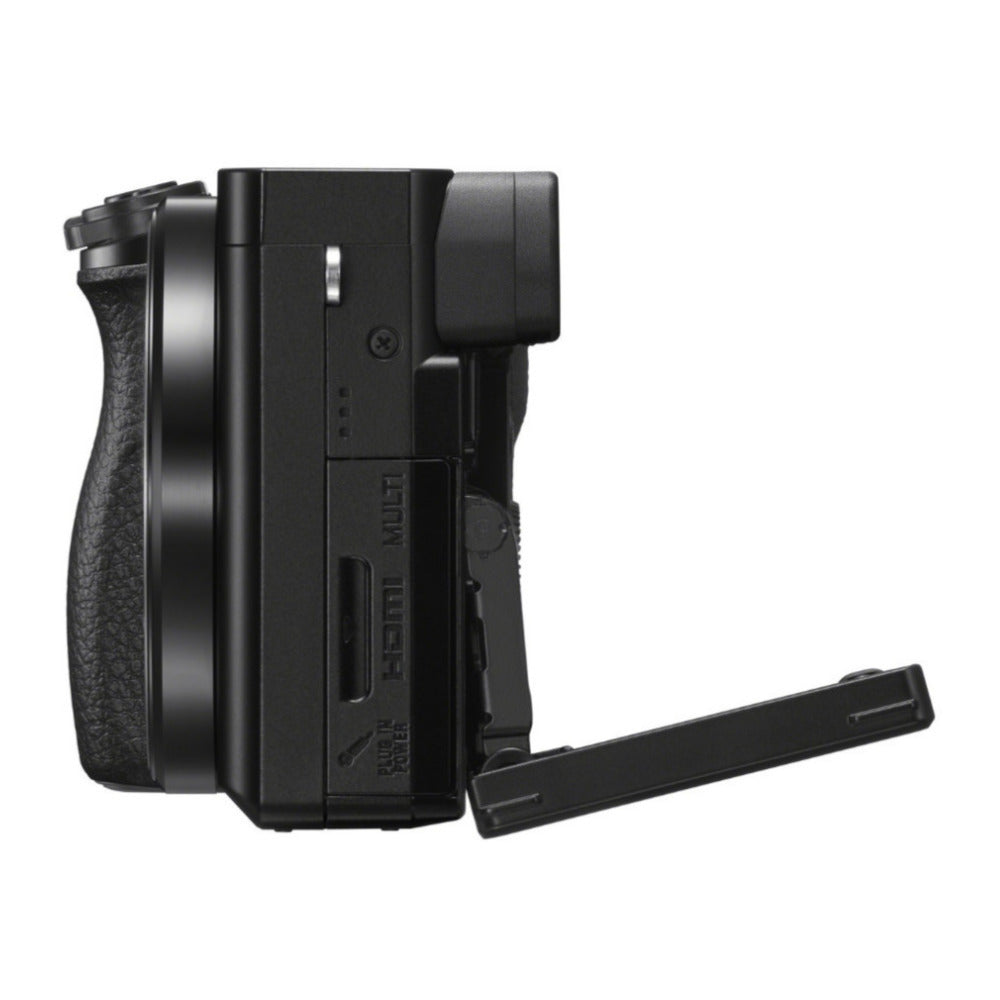 Sony Alpha a6100 APS-C Mirrorless Camera with 16-50mm and 55-210mm Lens Bundle