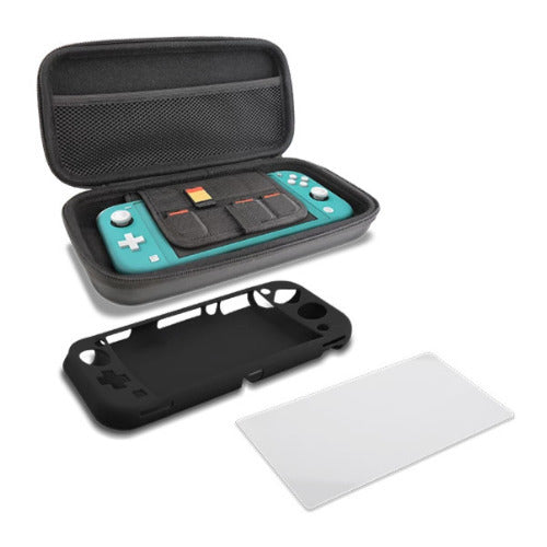 Nyko Travel Kit with Protective Case Accessory Pack for Nintendo Switch Lite