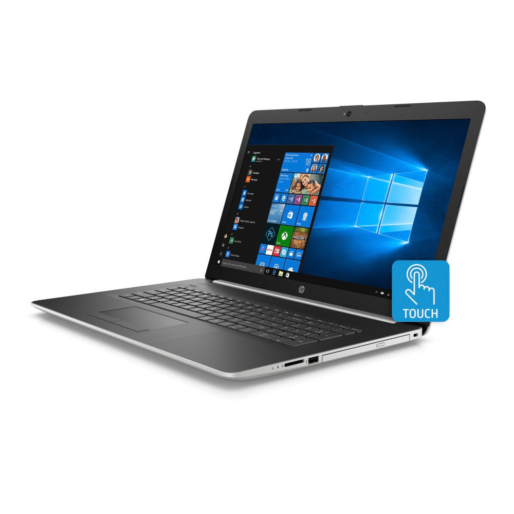 HP 17-by0027ds Intel Pentium Gold 8GB 1TB HDD 17.3-inch Touch WLED Laptop with Microsoft Office 365 (1Year)