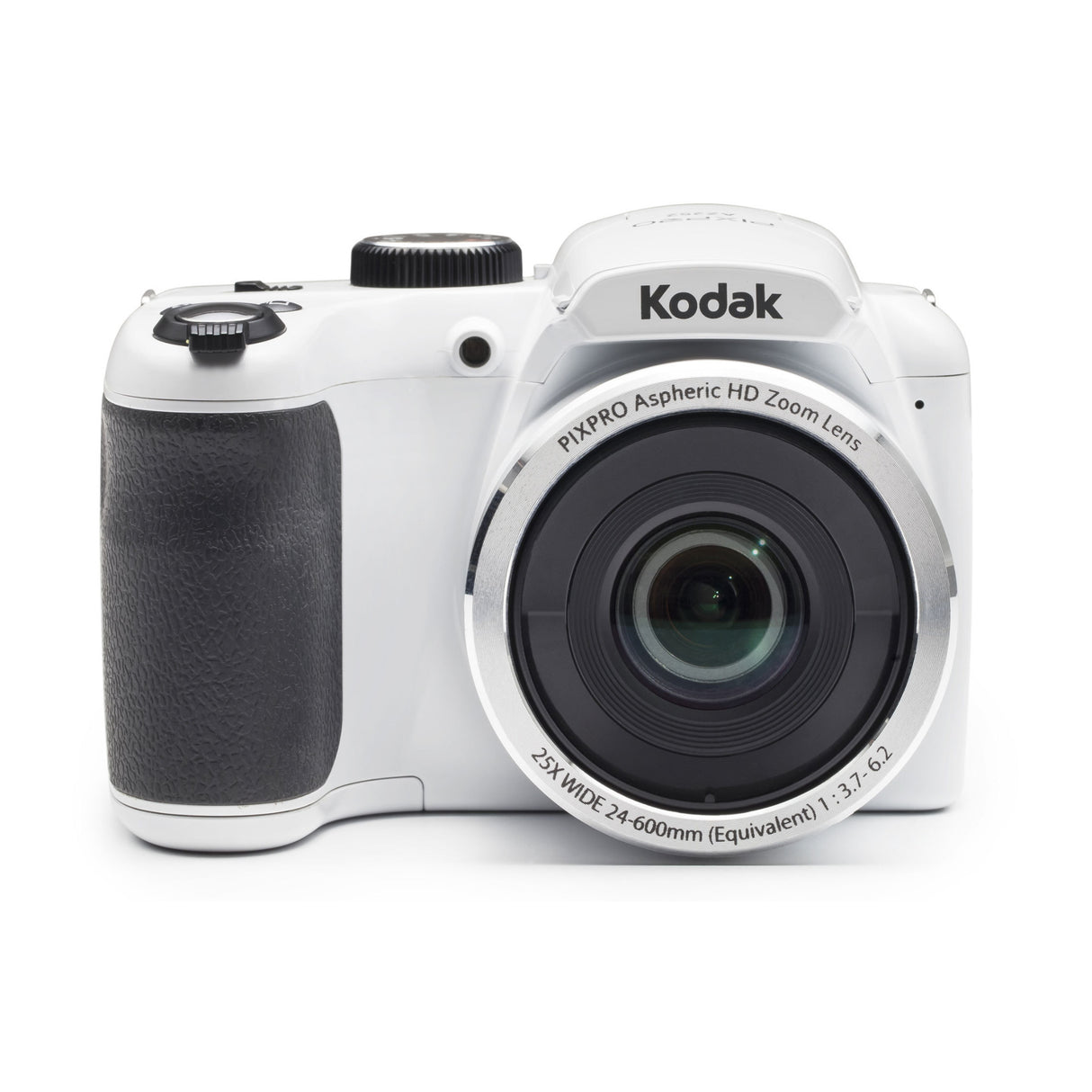 Kodak PIXPRO AZ252 16MP Digital Camera (White) with 32GB SD Card and Case Bundle