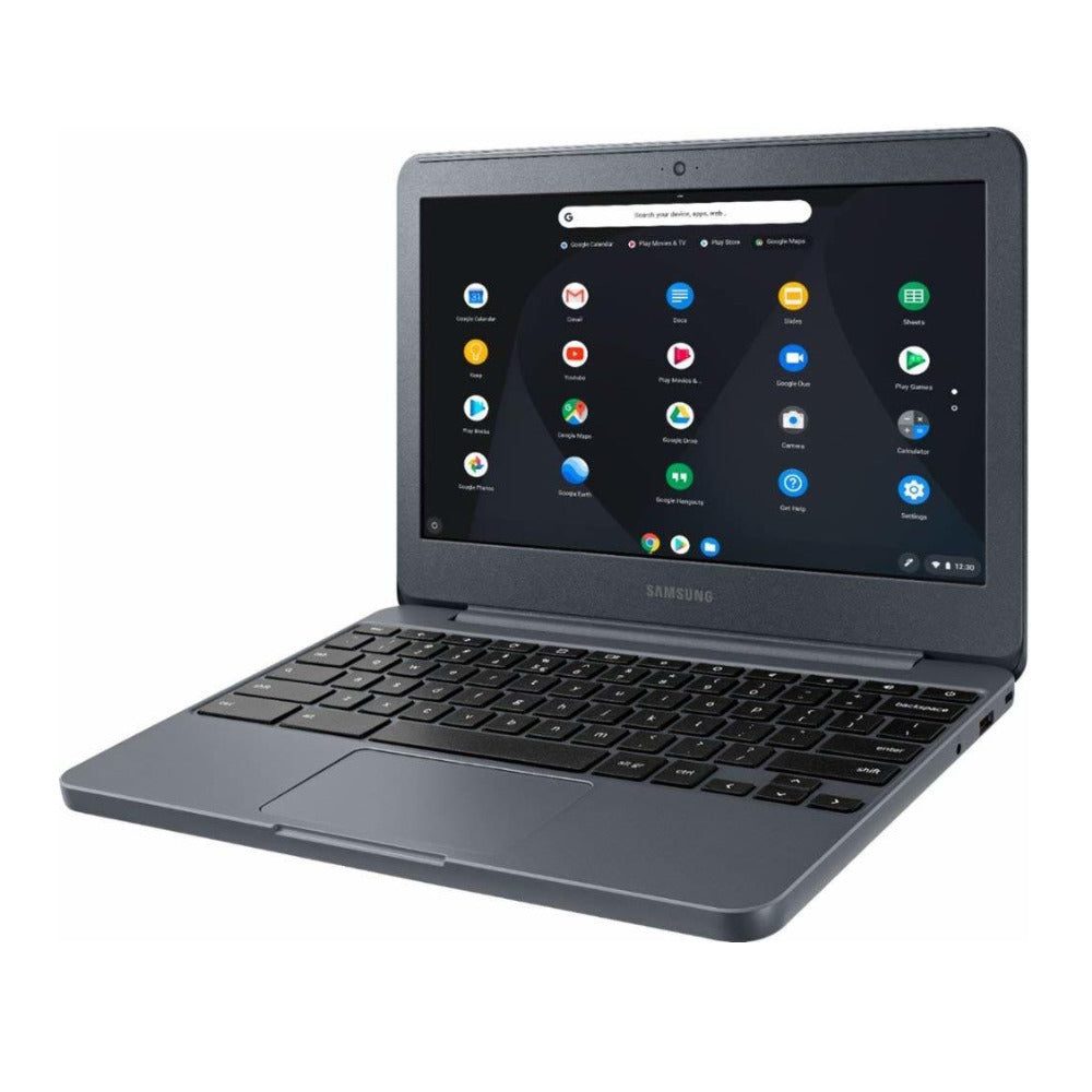 Samsung Chromebook 3 11.6-inch HD WLED Intel Celeron 4GB 32GB eMMC Chrome OS Laptop (Metallic Black)