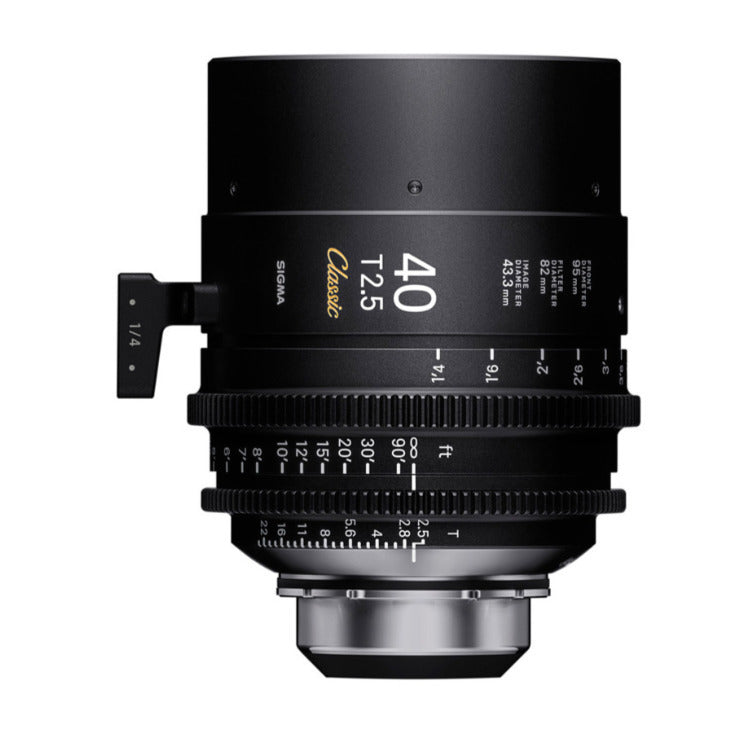 Sigma FF Classic Prime Line 10-Lens Kit (Feet Markings) with Two Hard Cases