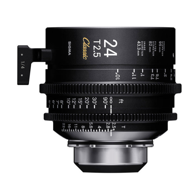 Sigma FF Classic Prime Line 10-Lens Kit (Feet Markings) with Two Hard Cases