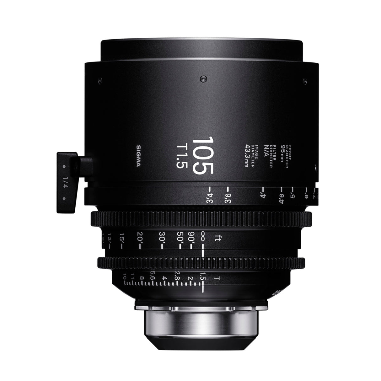 Sigma 105mm T1.5 FF High Speed Prime /i Technology-Compatible PL Mount Lens (Feet Markings)