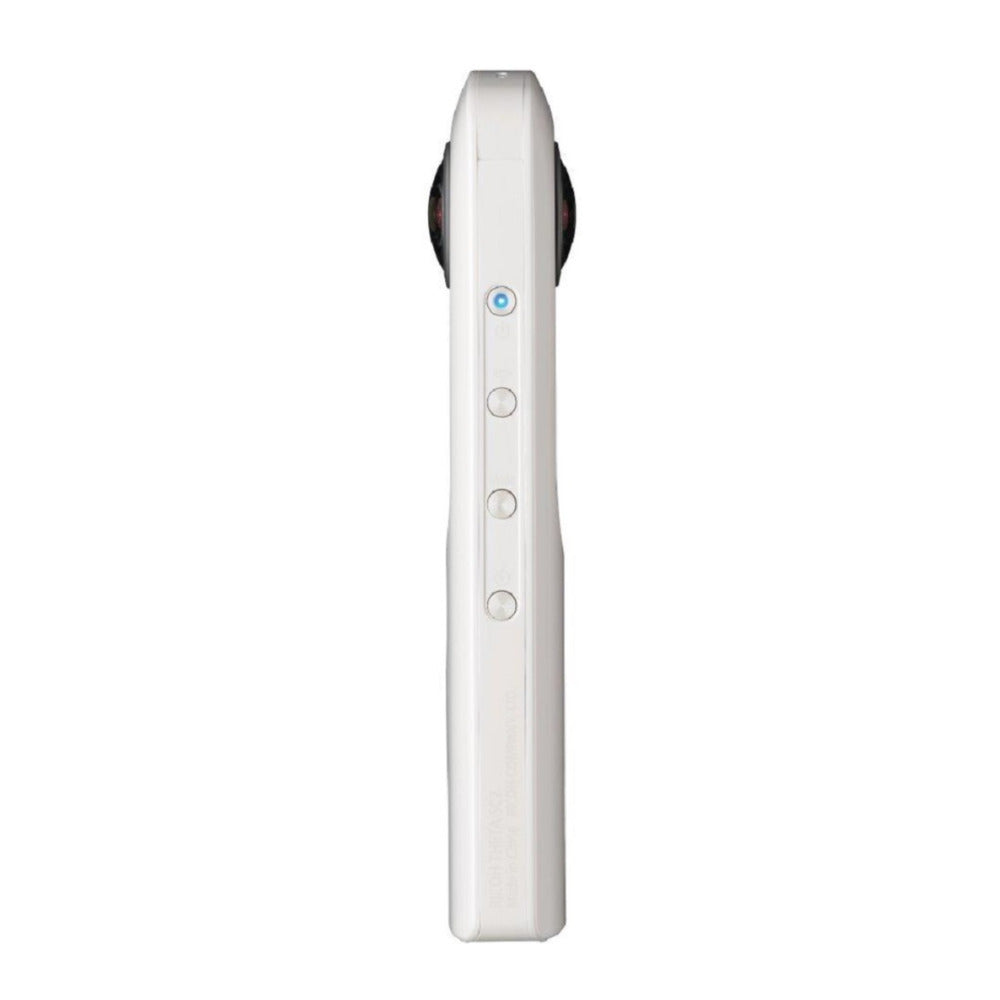 Ricoh Theta SC2 360-Degree 4K Spherical VR Camera (White) with Flexible 10-Inch Spider Tripod