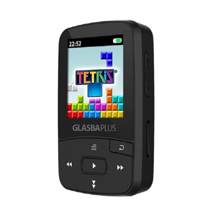 Samvix Glasba Plus 8GB Bluetooth MP3 Player with Internal Games (Black)