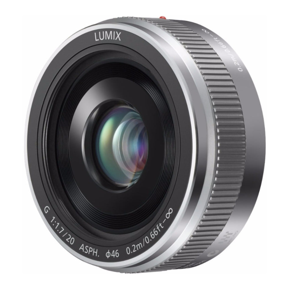 Panasonic LUMIX G 20mm f/1.7 II ASPH Lens (Silver)