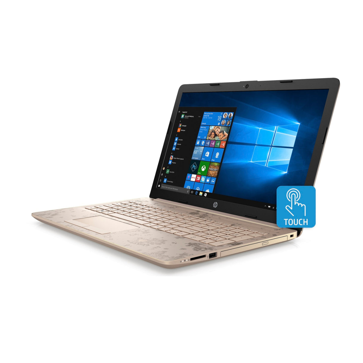 HP 15-DA1500 15.6-Inch WLED Touchscreen Intel i5-8250U 8GB 16GB Intel Optane 1TB HDD Laptop