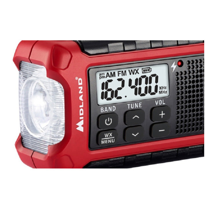 Midland Radio ER210 E+Ready Compact Emergency Crank WX Radio