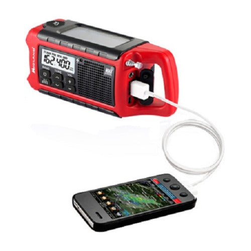 Midland Radio ER210 E+Ready Compact Emergency Crank WX Radio