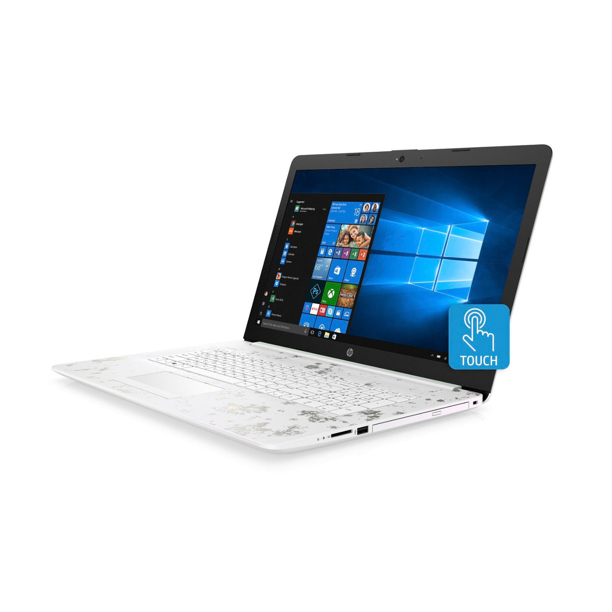 HP 17-by0030ds Intel Pentium Gold 8GB 1TB HDD 17.3-inch Touch WLED Laptop with Microsoft Office 365 (1Year)