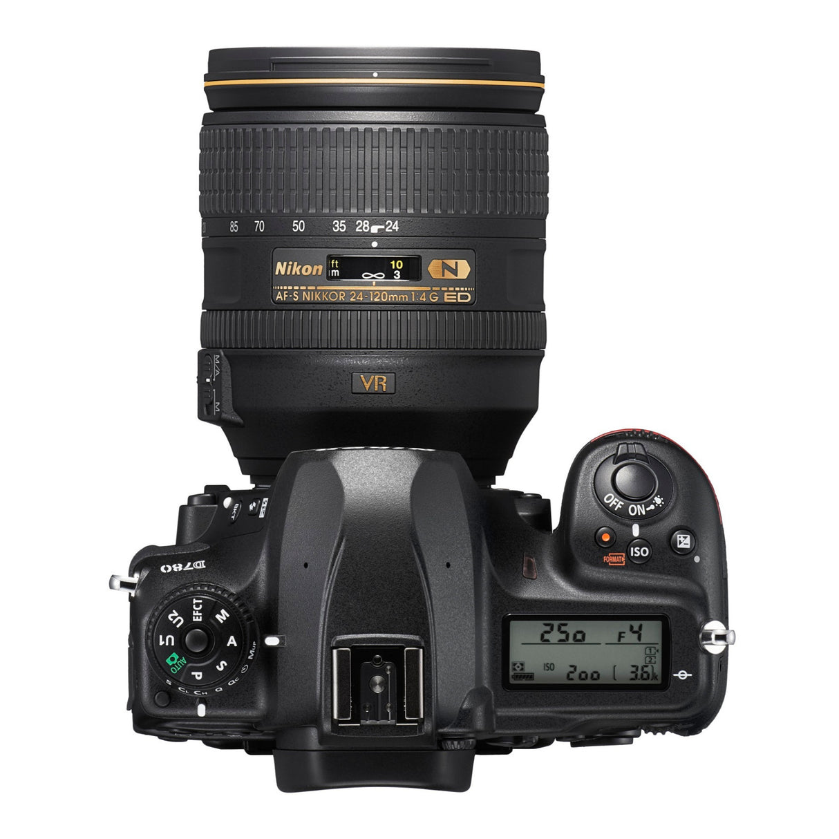 Nikon D780 24.5MP FX-Format DSLR Camera with 24-120mm Lens