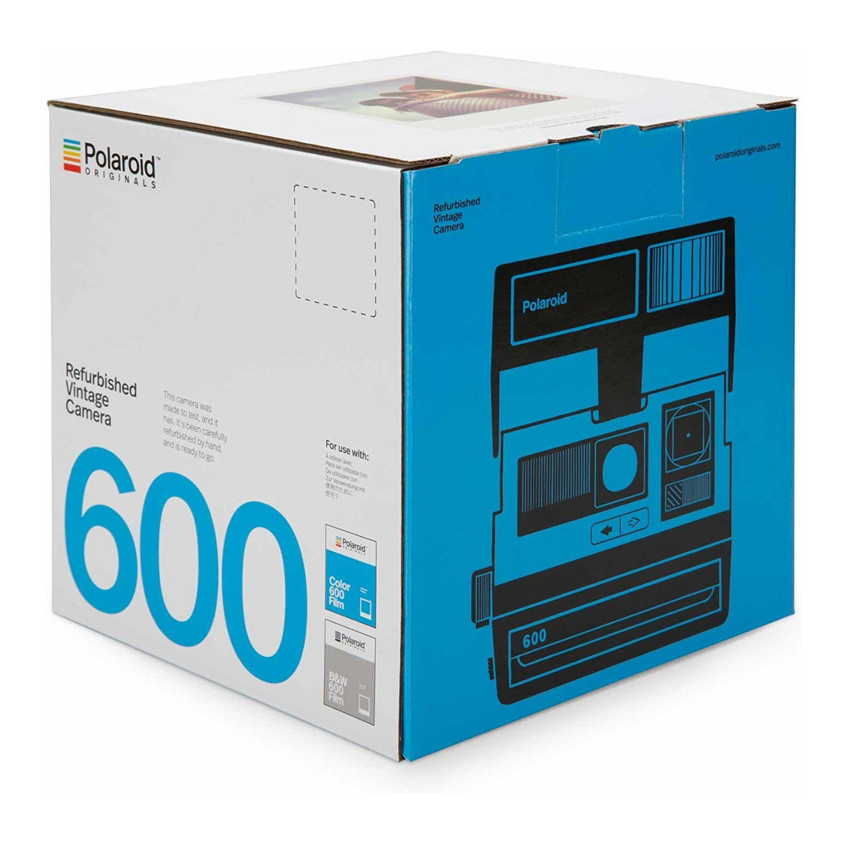 Polaroid Originals 600 Red Stripe Instant Camera