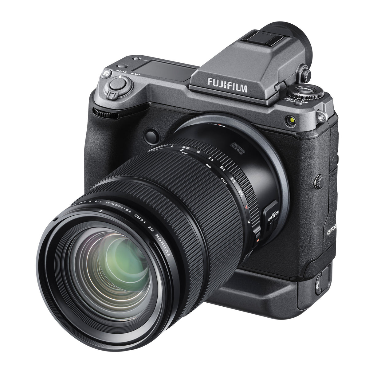 Fujifilm Fujinon GF 45-100mm f/4 R LM OIS WR Lens for GFX Cameras (Black)