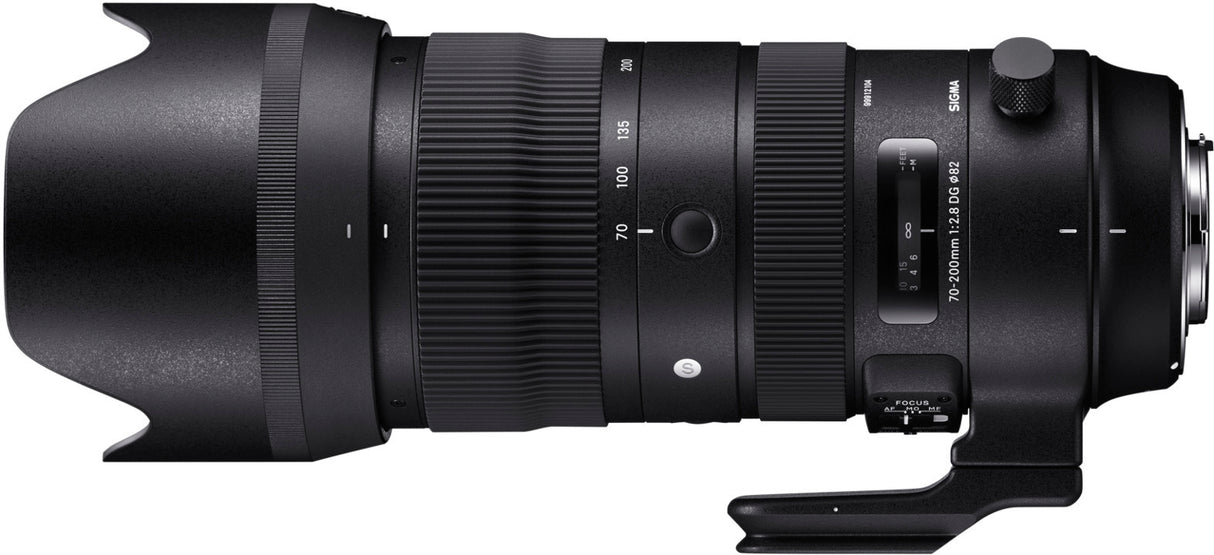 Sigma 70-200mm f/2.8 DG OS HSM Sport Lens for Nikon with USB Dock and 64GB SD Card Bundle