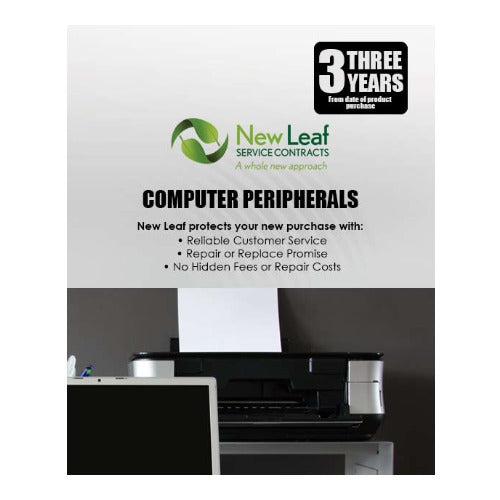 New Leaf 3-Year Computer Peripherals Service Plan for Products Retailing Under $500