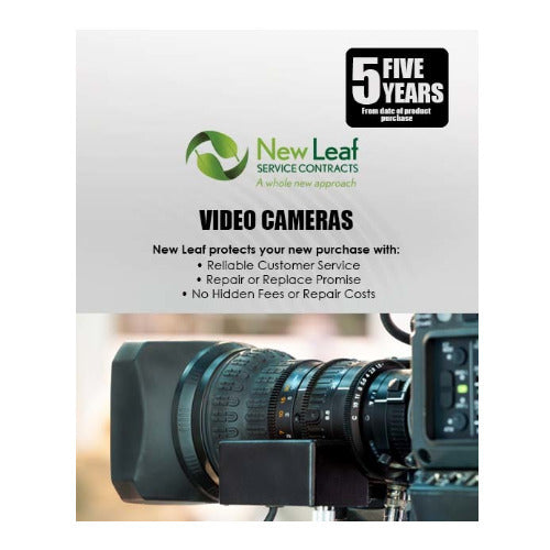 New Leaf 5-Year Video Cameras Service Plan for Products Retailing under $4000