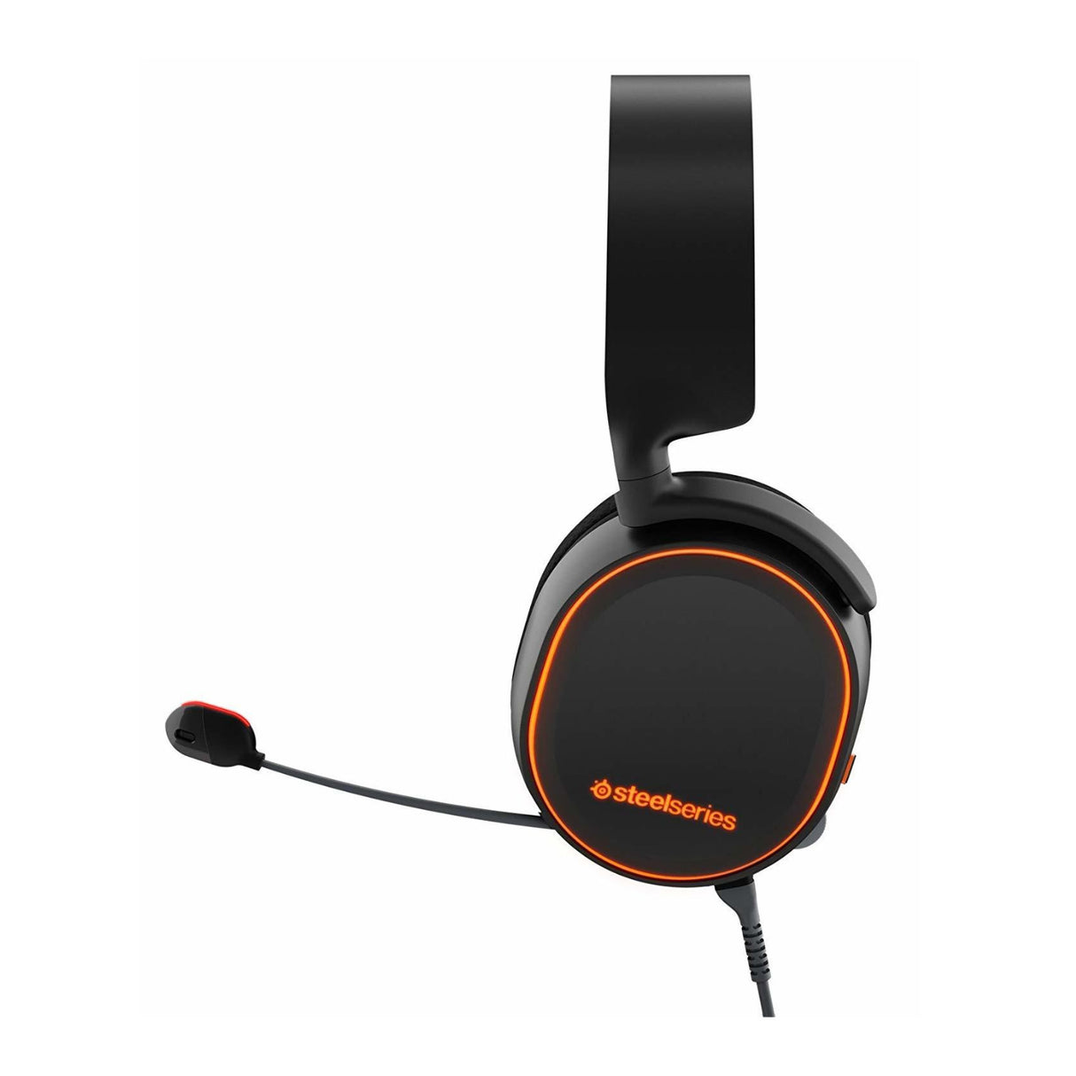 SteelSeries Arctis 5 RGB Illuminated Gaming Headset with Surround Sound for PC, PlayStation 4, VR, Android and iOS
