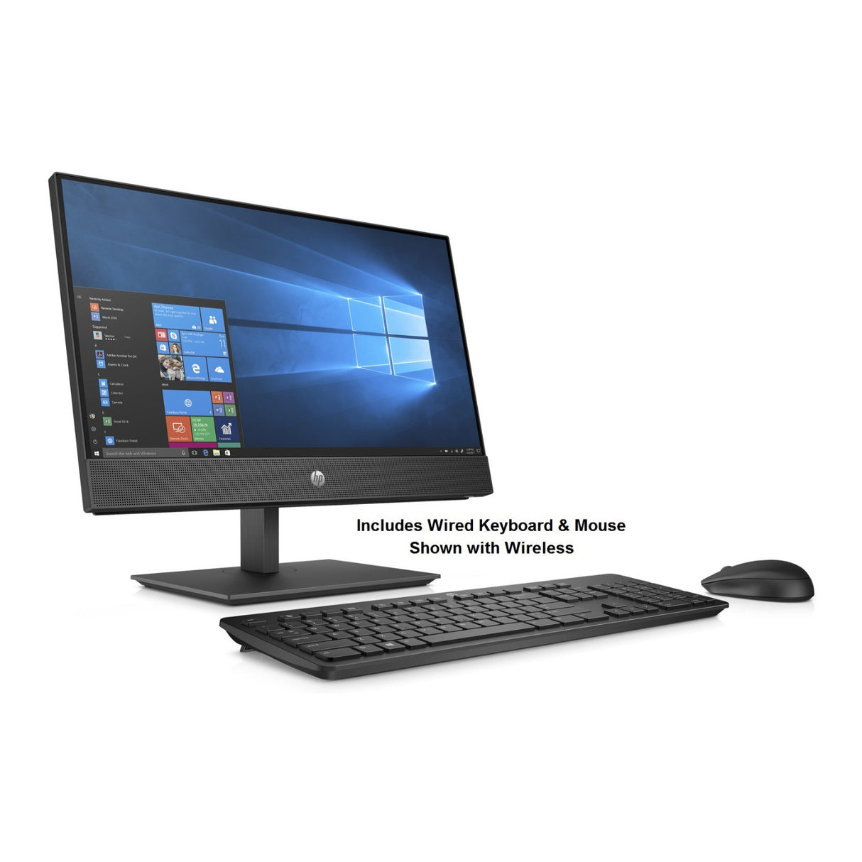 HP ProOne 600 G4 21.5-inch Full HD Touch All-in-One Business PC Intel i5-8500 8GB 256GB SSD Windows 10 Pro 64