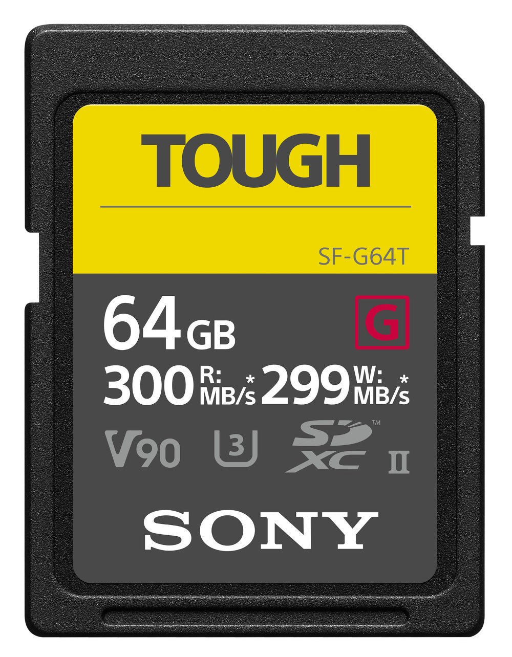 Sony 64GB UHS-II Tough G-Series SD Card and USB 3.1 SD Card Reader Bundle