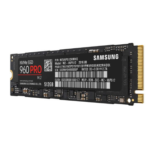 Samsung MZ-V6P512BW 960 PRO NVMe M.2 512GB SSD (Renewed)