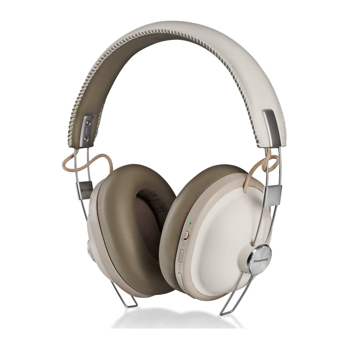 Panasonic RP-HTX90N Noise Canceling Bluetooth Wireless Headphone (Vanilla White)