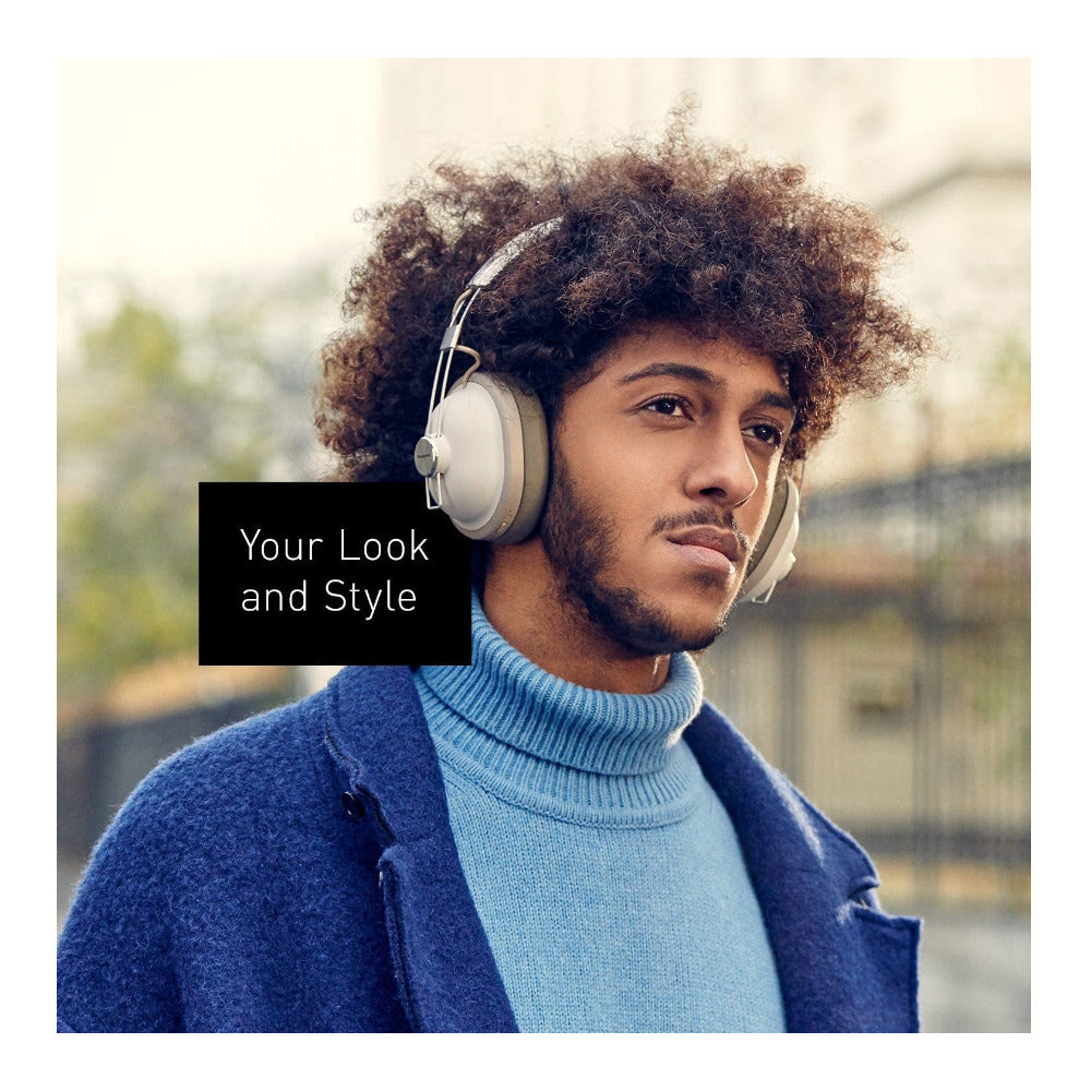 Panasonic RP-HTX90N Noise Canceling Bluetooth Wireless Headphone (Vanilla White)