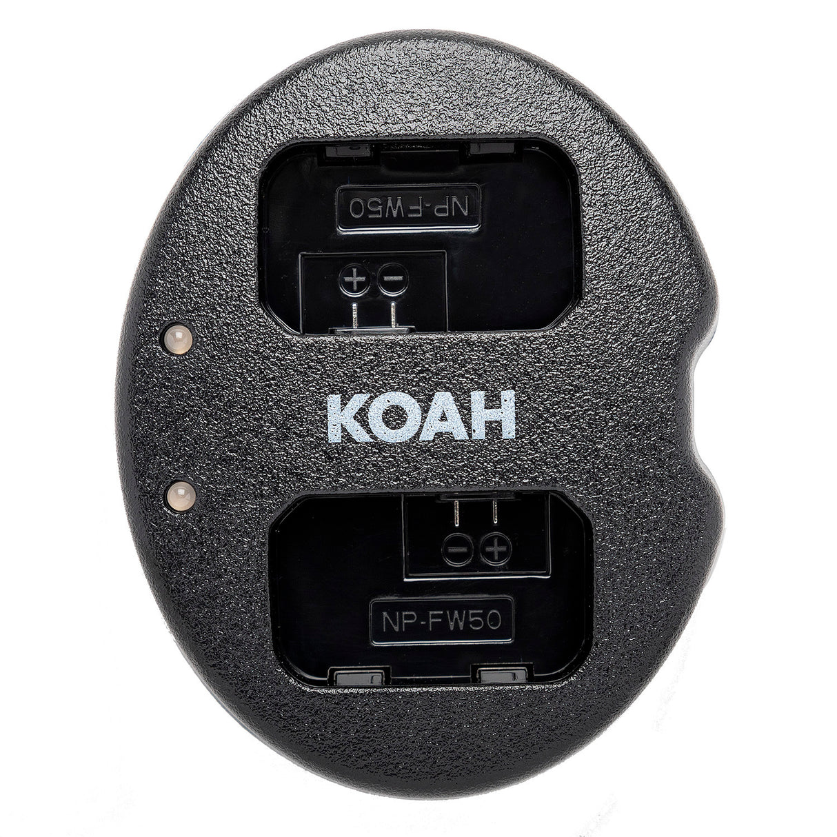 Koah PRO Rechargeable 1300mAh Battery (2-Pack) and Dual Charger for Sony NP-FW50