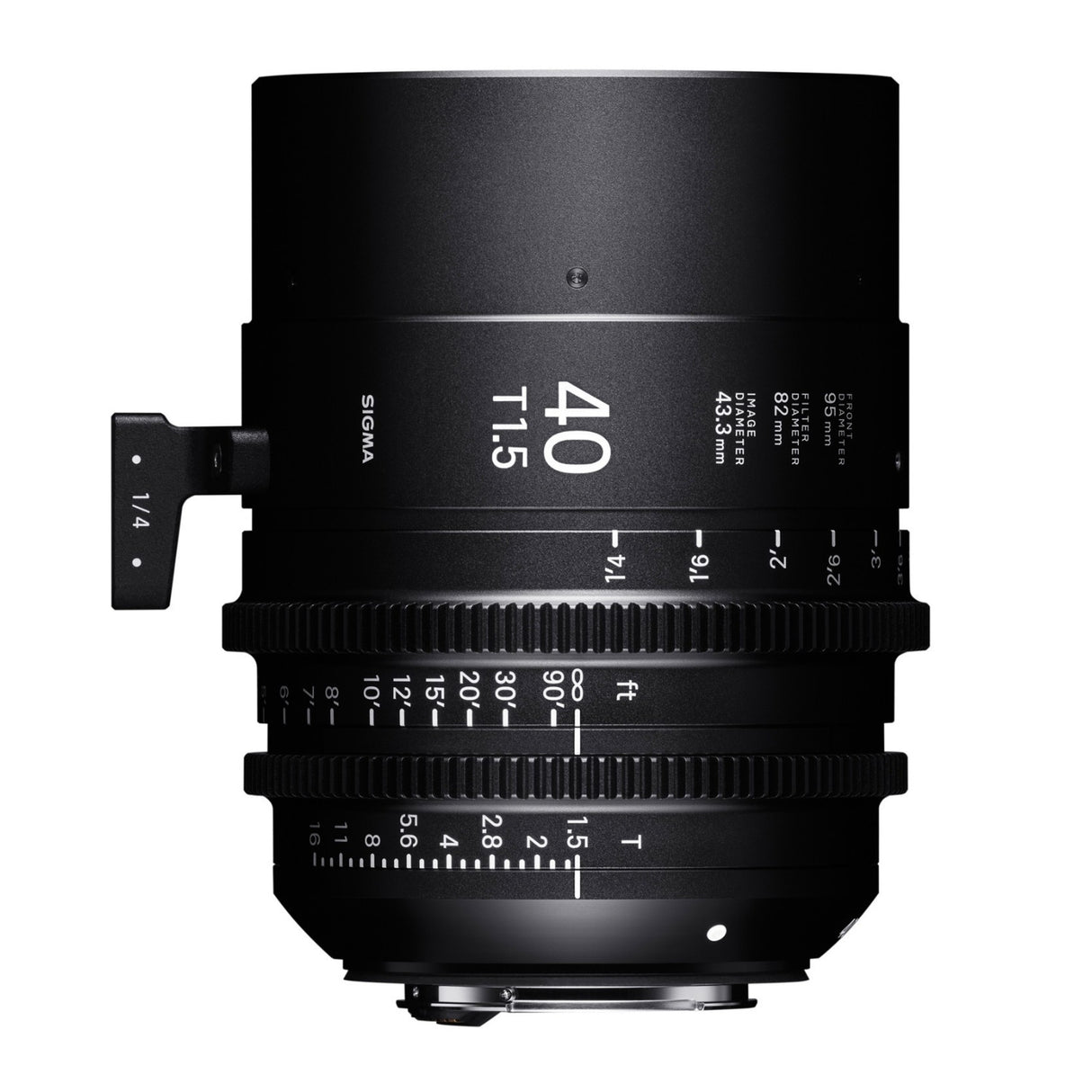 Sigma 40mm T1.5 FF Prime /i Technology-Compatible PL Mount Lens (Meter Markings)