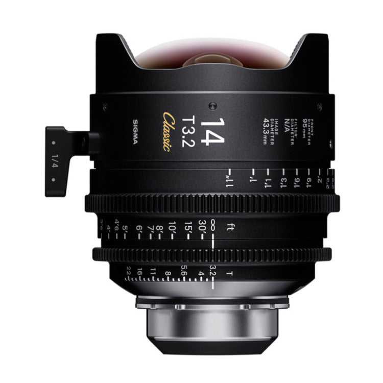 Sigma FF Classic Prime Line 10-Lens Kit (Meter Markings) with Hard Cases