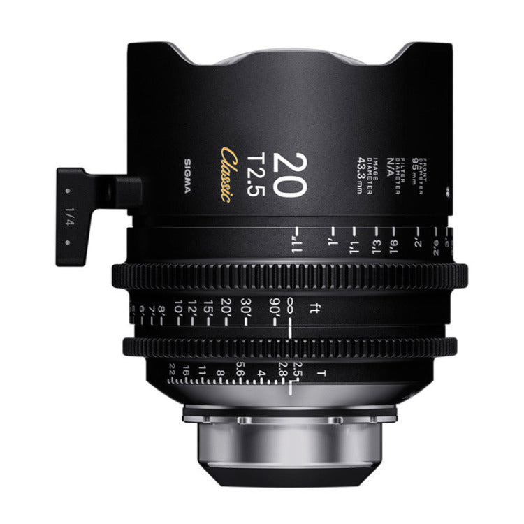 Sigma FF Classic Prime Line 10-Lens Kit (Meter Markings) with Hard Cases