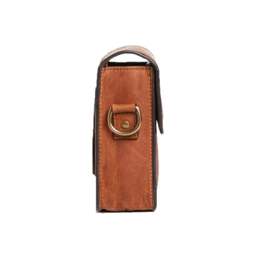 ONA The Lisbon Leather Crossbody Compact Camera Case (Antique Cognac)