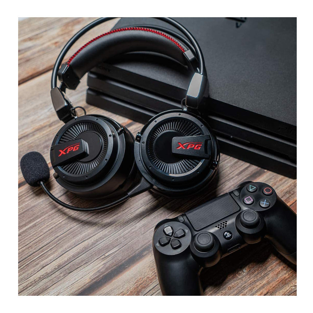 XPG Precog Dual Drivers 7.1 Virtual Surround Sound Gaming Headset with Mic