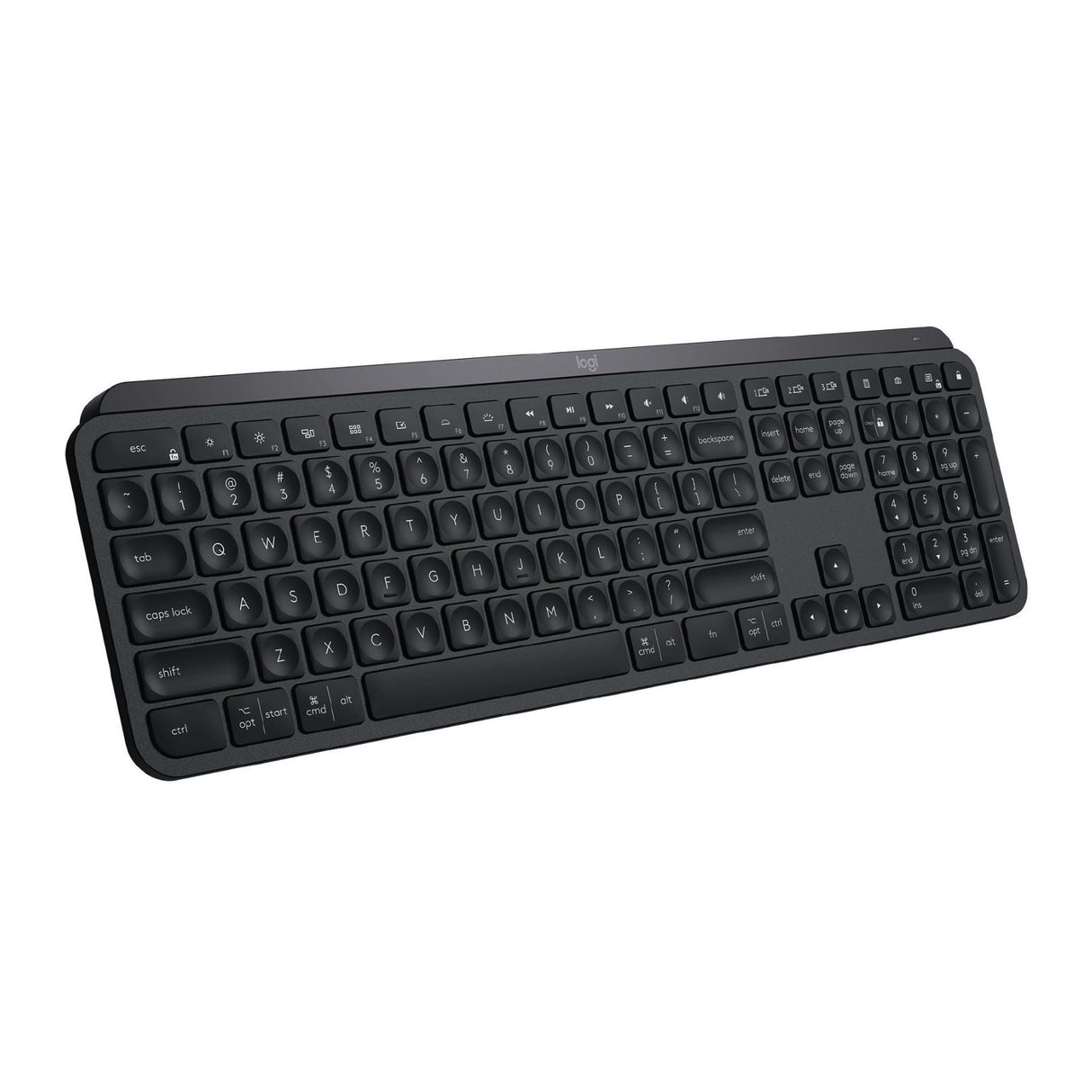 Logitech MX Keys Wireless Keyboard with MX Master 3 Wireless Mouse and Knox USB Hub